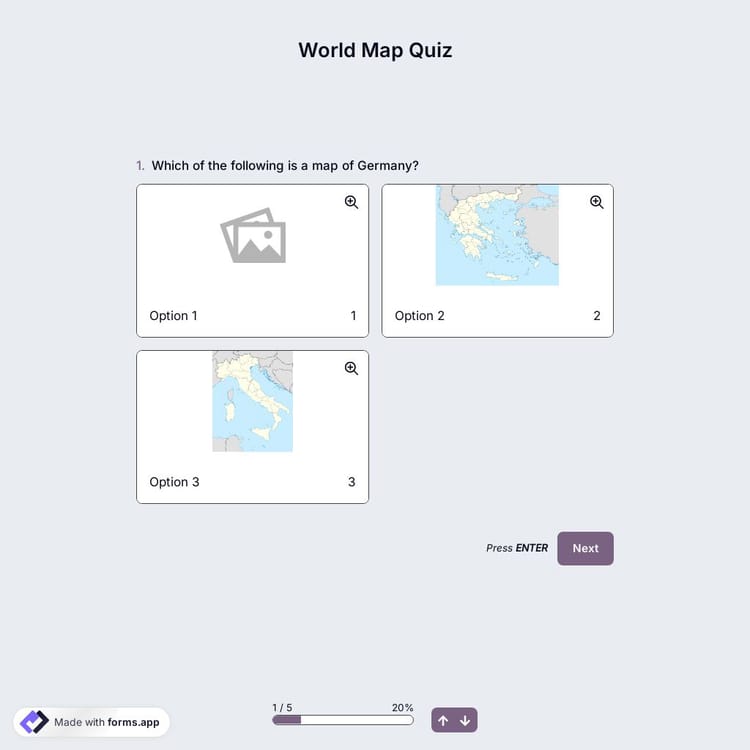 World Map Quiz