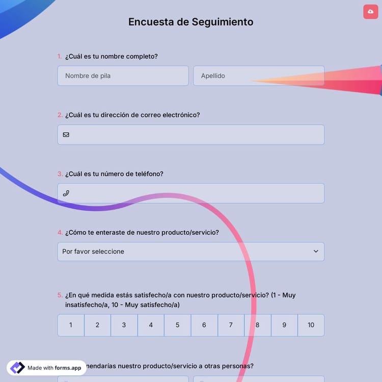 Encuesta de Seguimiento