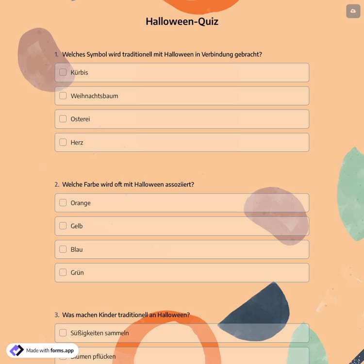 Halloween-Quiz