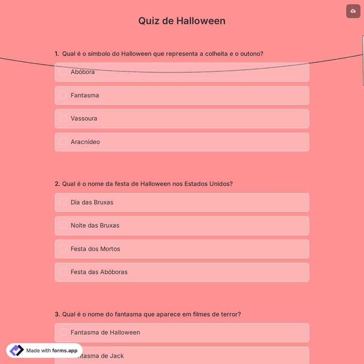 Quiz de Halloween