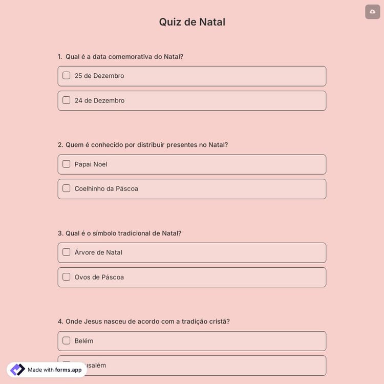 Quiz de Natal