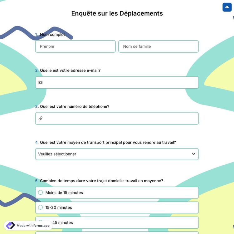 Enquête sur les Déplacements
