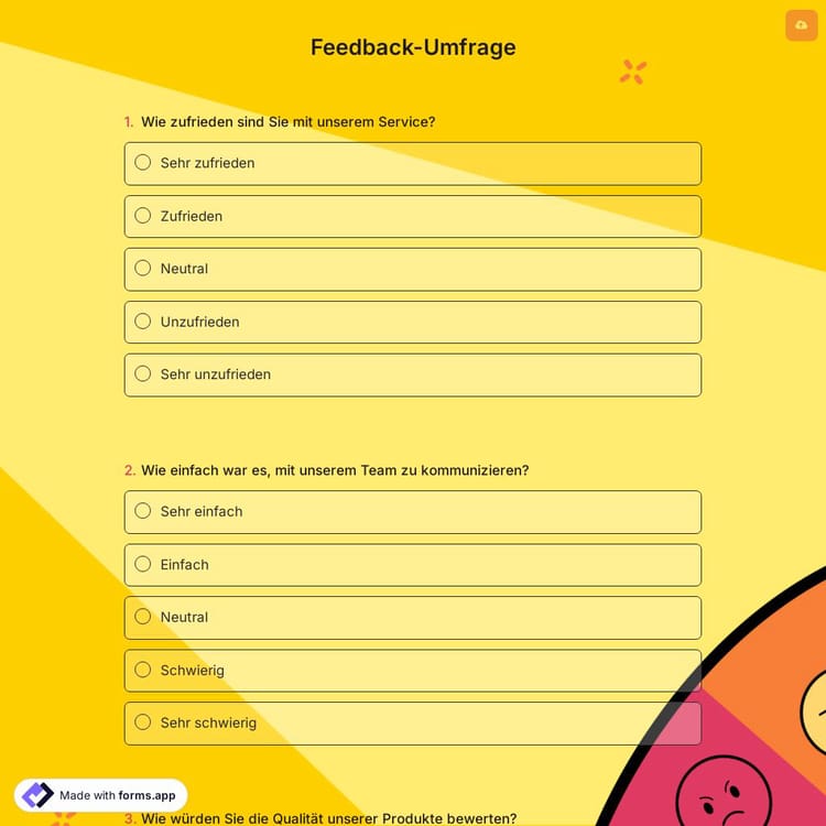 Feedback-Umfrage
