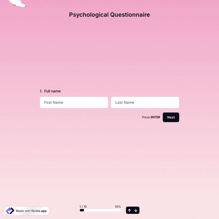 Psychological Questionnaire