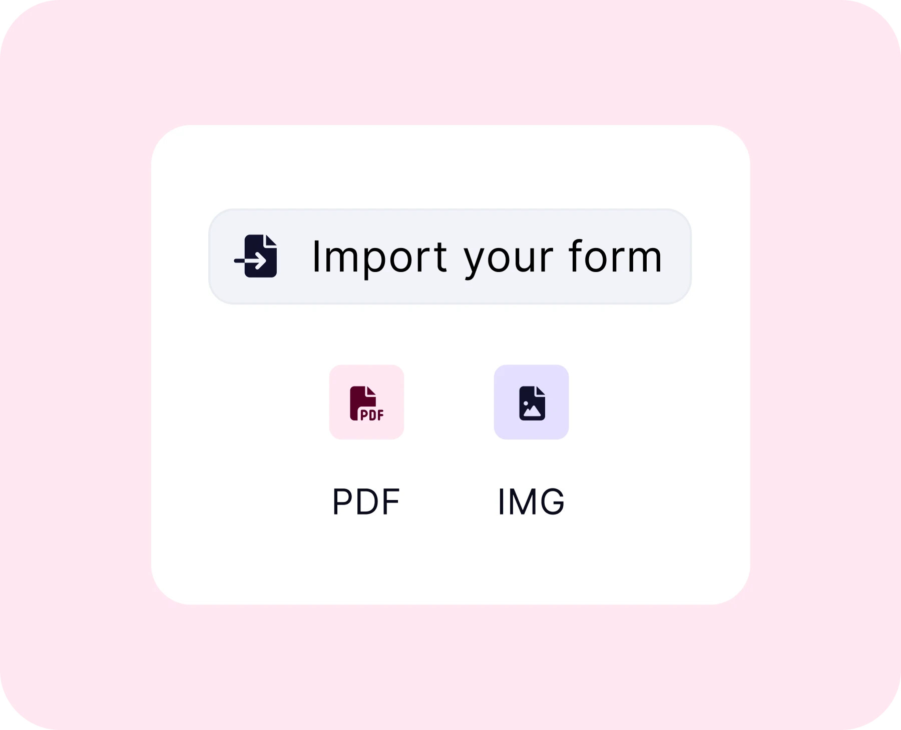 Create forms from PDFs & images