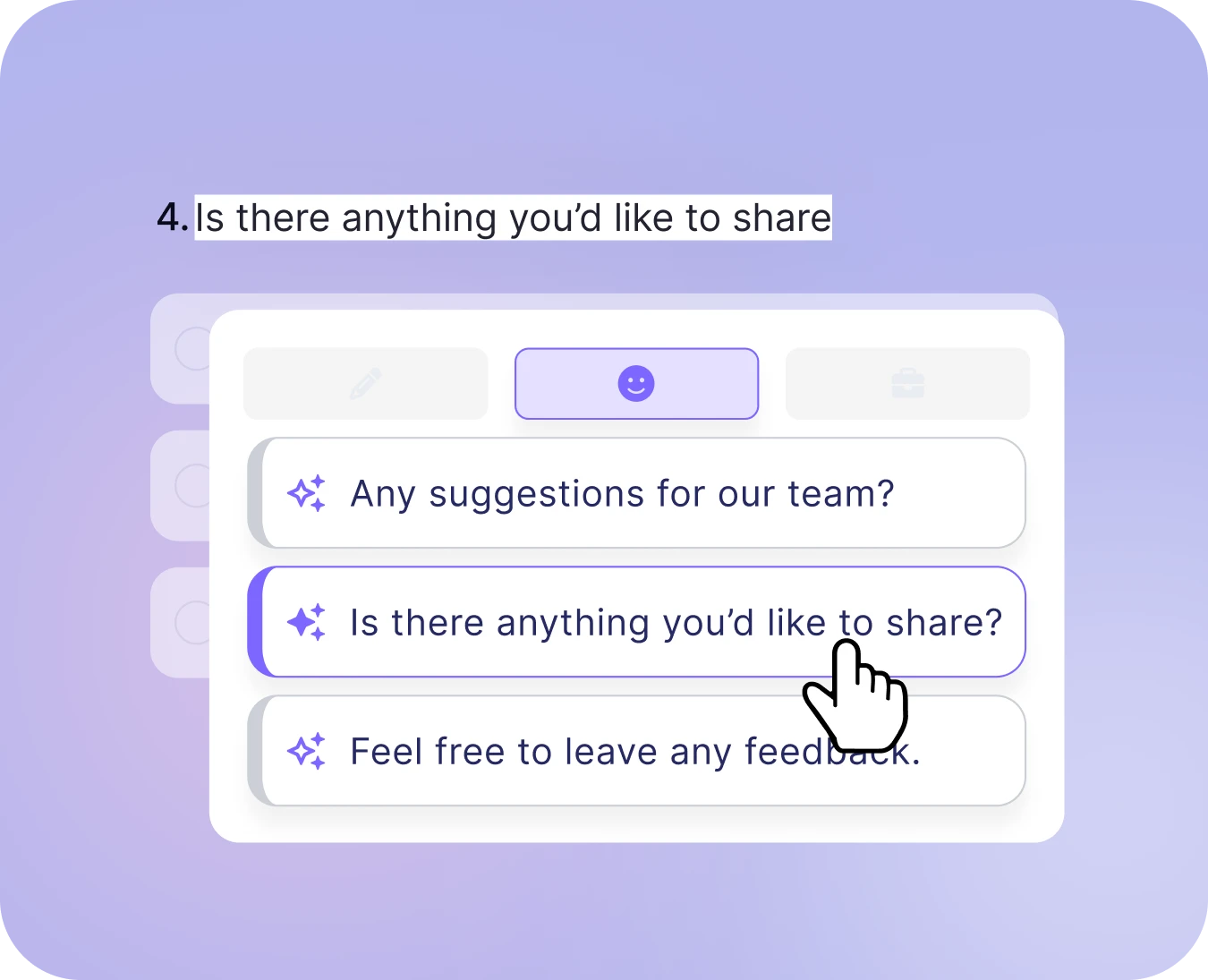 Get suggestions to ask better questions